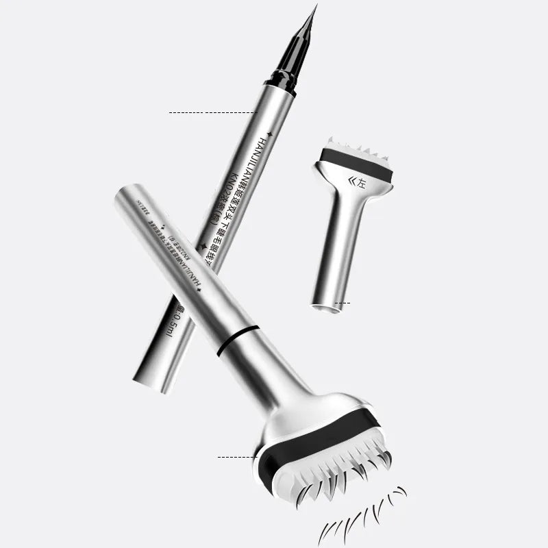 قلم الآيلاينر وختم الرموش 2 في 1 – لمسة وحدة تغيّر نظرتك وجمالك للأبد!