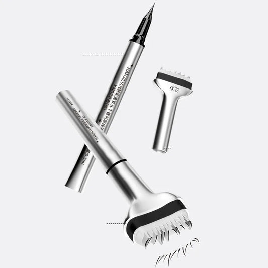 قلم الآيلاينر وختم الرموش 2 في 1 – لمسة وحدة تغيّر نظرتك وجمالك للأبد!